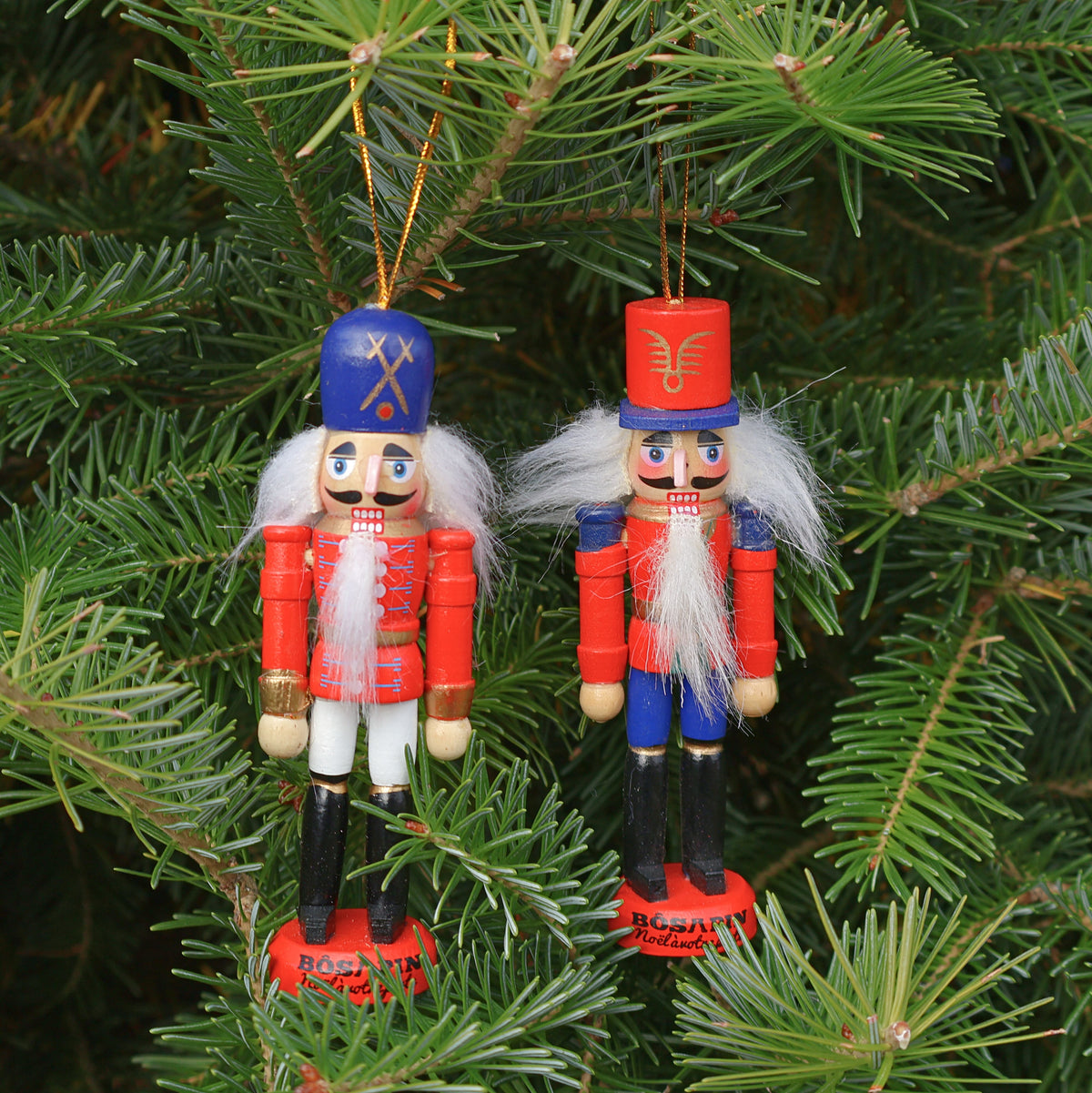Hanging Nutcracker Soldiers β Set of 6, 15cm