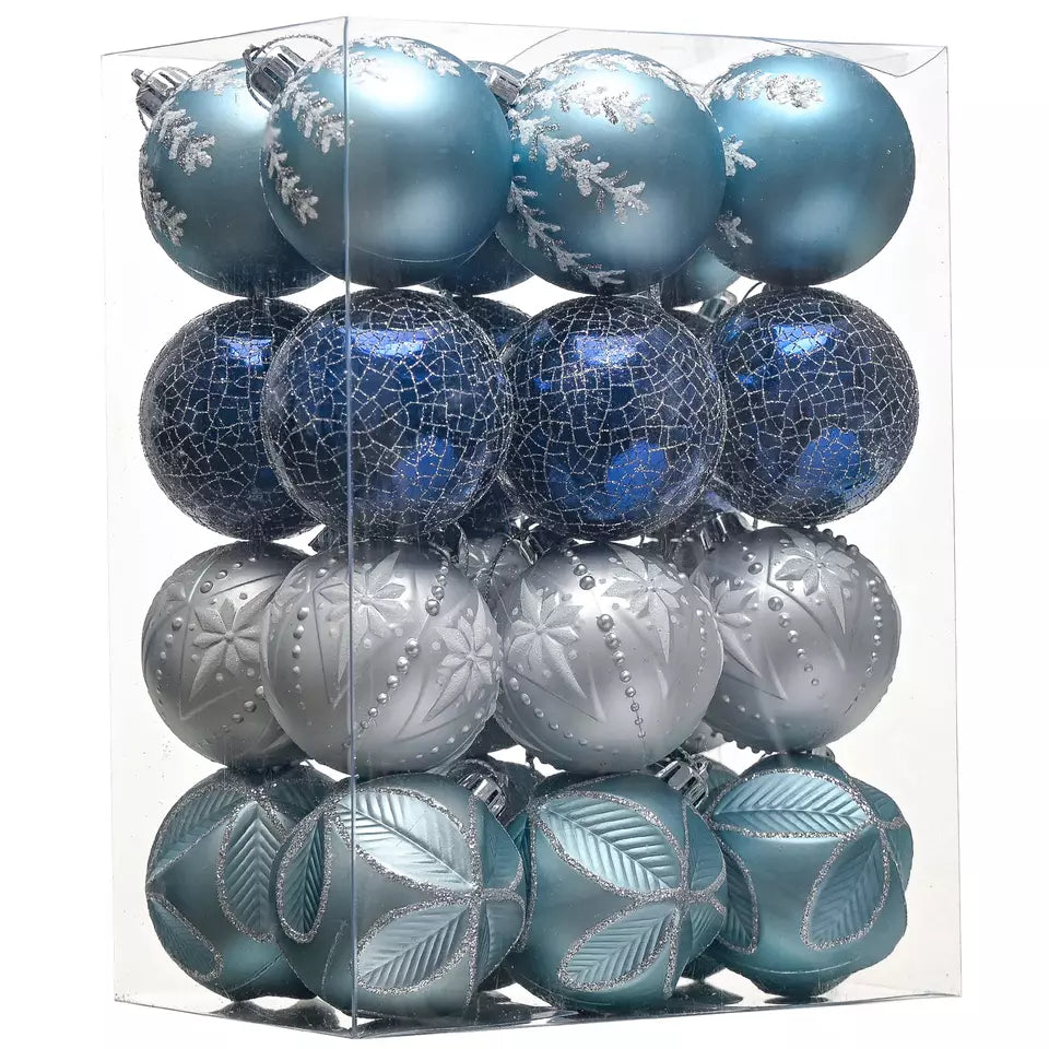 Christmas Tree Ornaments – Shatterproof, 60mm