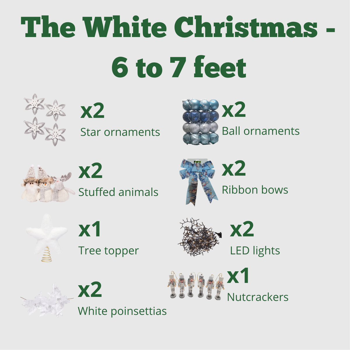 Christmas Tree Decoration Kit (Decoration only)