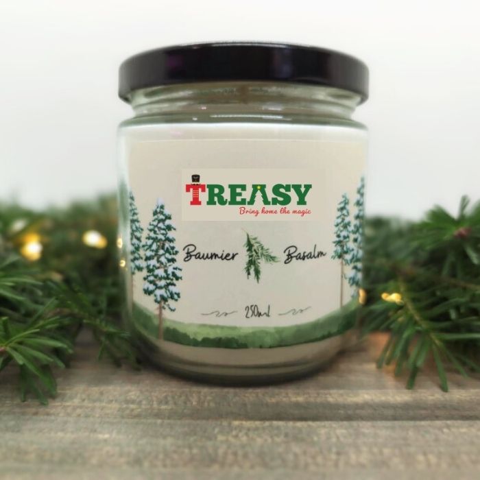 Balsam Fir Scented Soy Candle – 250ml