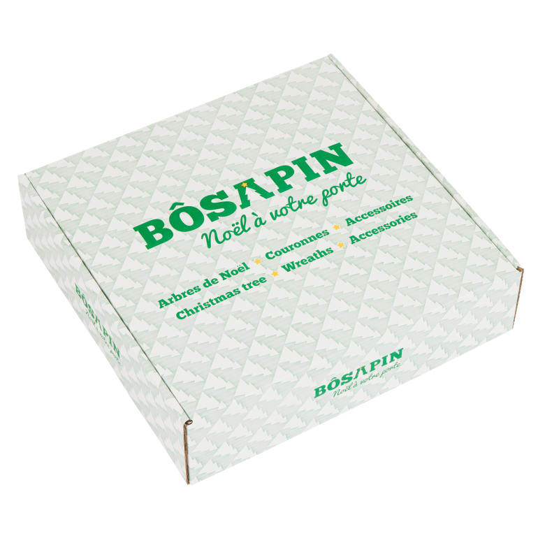 Christmas Wreath Gift Set – Decorated, 12in, with Hook